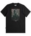 Unisex Adult Wonderwall Portrait Regular T-shirt Black Oasis-2