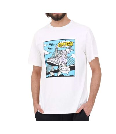 T-shirt blanc homme converse hero - l