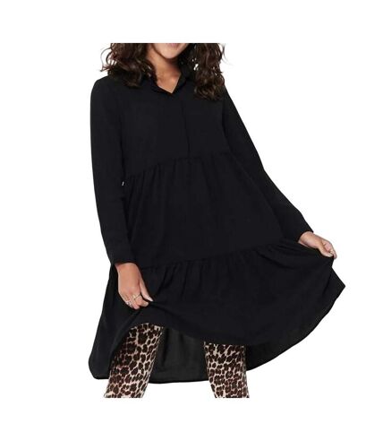 Robe Chemise Noir Femme JDY Shirt - 34