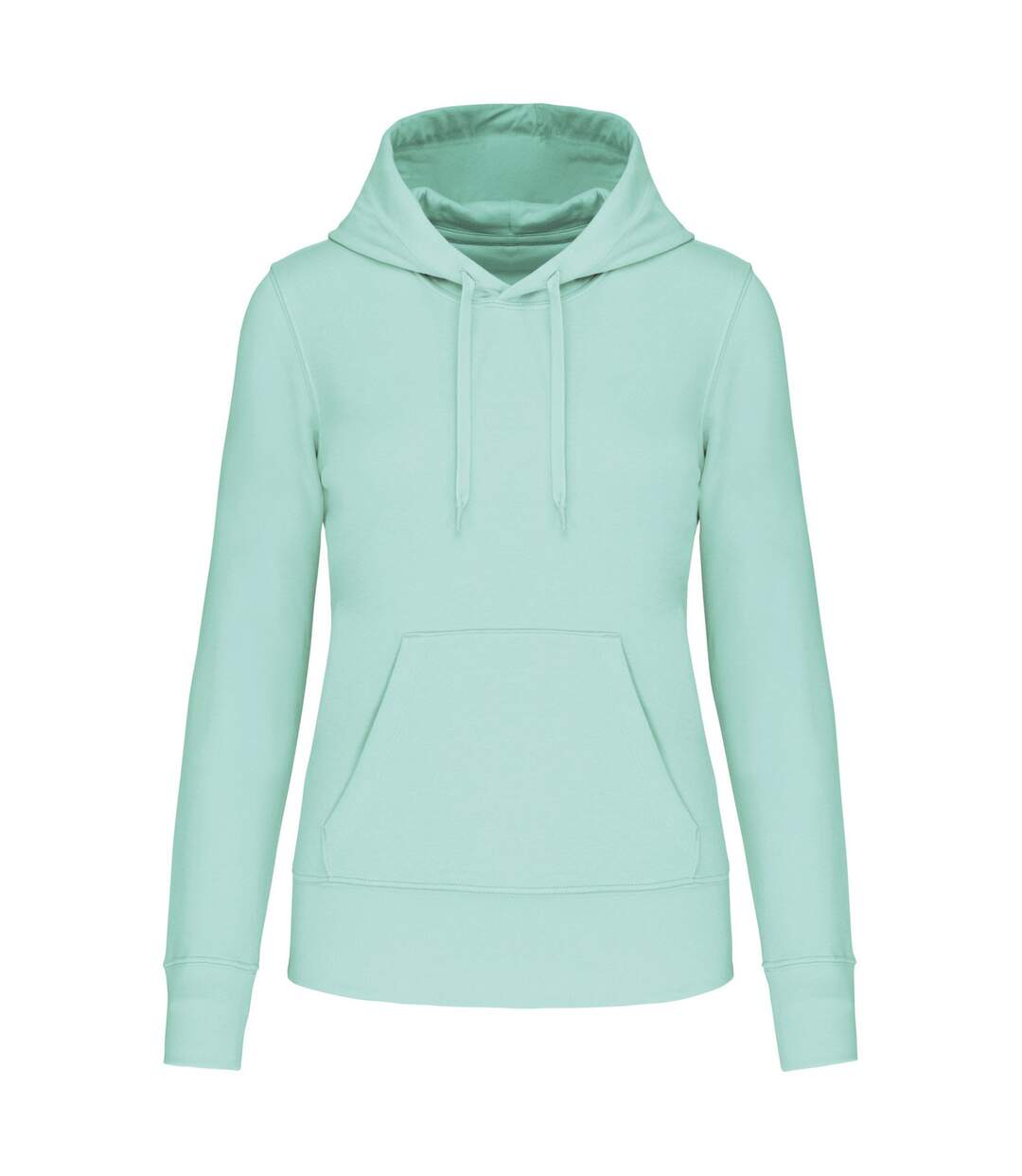 Womens/ladies hoodie ice mint Kariban-1