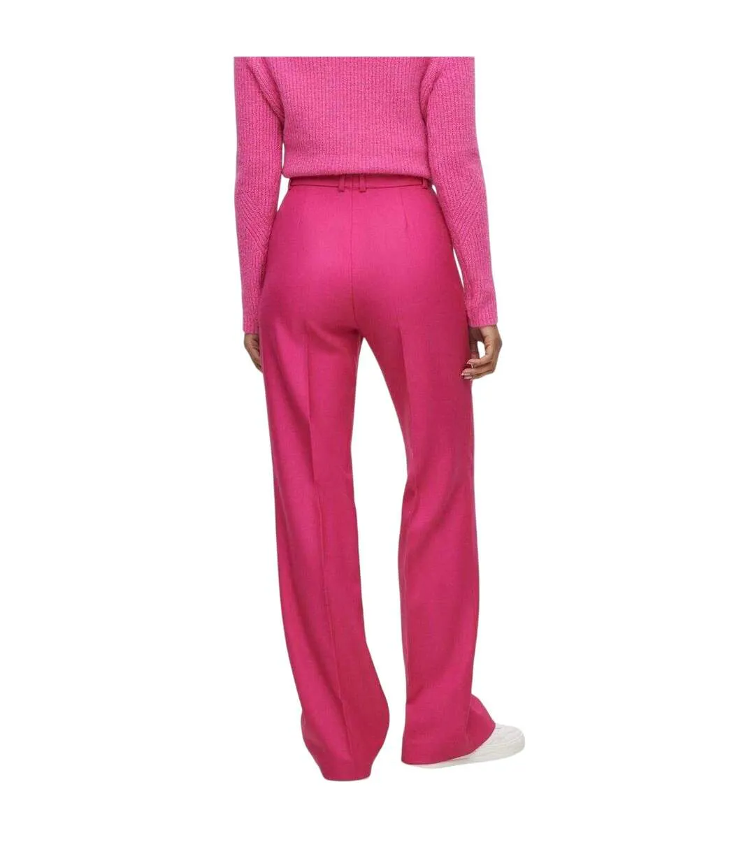 Pantalon Tireka Femme Rose Vif Boss-3
