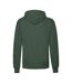 Fruit Of The Loom Unisex Adults Classic Hooded Sweatshirt (Bottle Green)