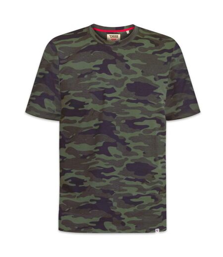 Duke Mens Gaston Kingsize Camouflage Print T-Shirt (Jungle) - UTDC195