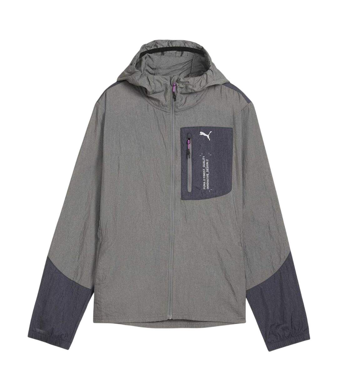 Womens/ladies Seasons Windcell Performance Jacket Iron Puma-2