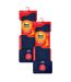 Lot de 2 paires de chaussettes pour bottes Wellington pour femme-2
