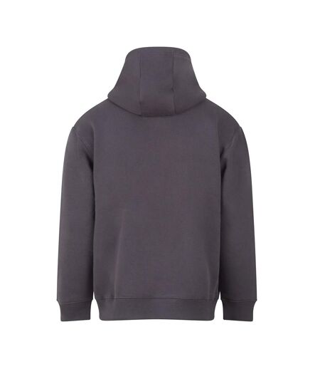 Unisex Adult Vision Heavyweight Hoodie Solid Charcoal Awdis