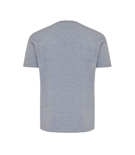 T-shirt Brett Adulte Bleu Marine Clair Chiné Iqoniq