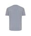 T-shirt Brett Adulte Bleu Marine Clair Chiné Iqoniq-3