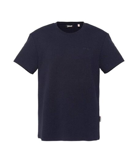 T-Shirt marine homme schott tsclay