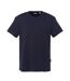 T-Shirt marine homme schott tsclay-1