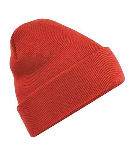 Bonnet Adulte Rouge Feu Beechfield