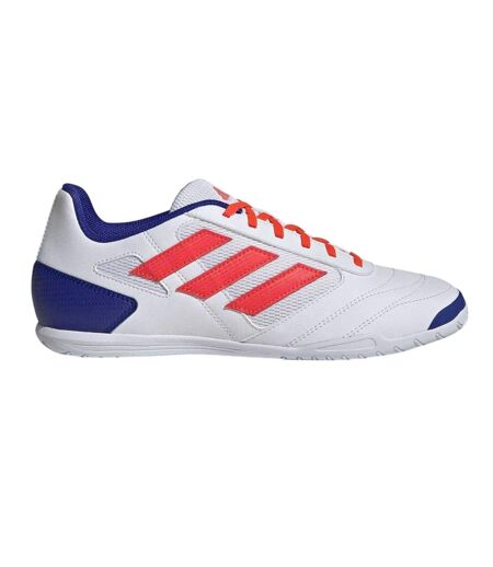 Chaussures De Foot En Salle Motif/style 3 Rayures Super Adulte Blanc Rouge Adidas