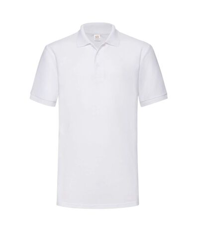 Polo homme blanc Fruit of the Loom