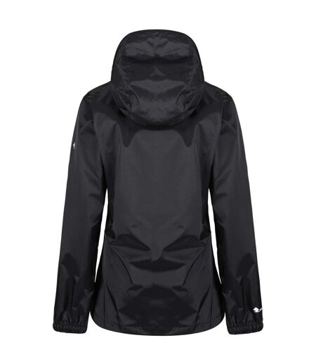 Regatta Womens/Ladies Packaway Waterproof Jacket (Black) - UTRG6167