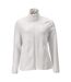 Womens/ladies Customised Fleece Jacket White Mascot-1