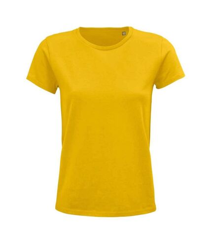 SOLS Womens/Ladies Crusader Organic T-Shirt (Gold) - UTPC4842