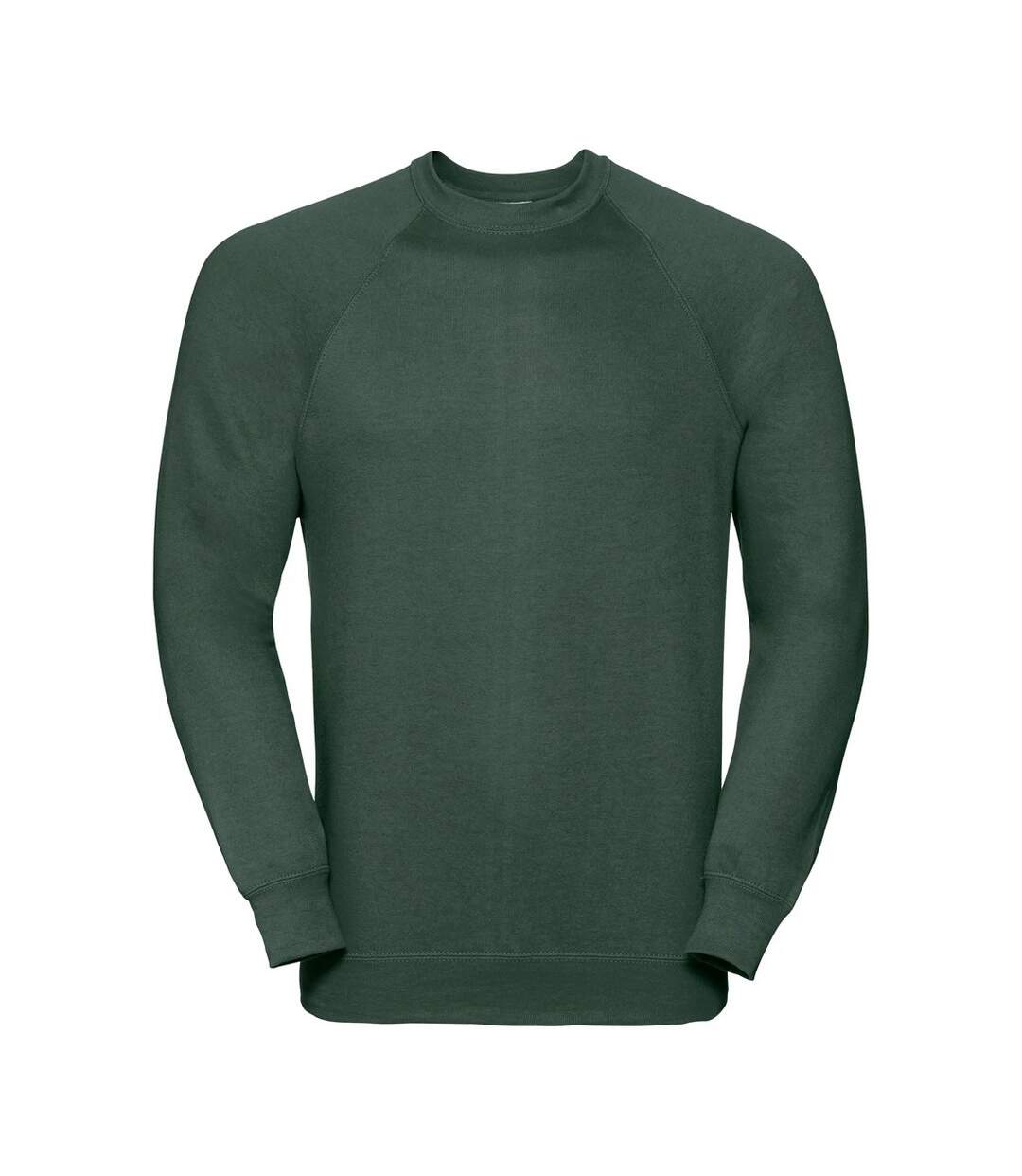 Sweat Manches Raglan Homme Vert Foncé Russell-2