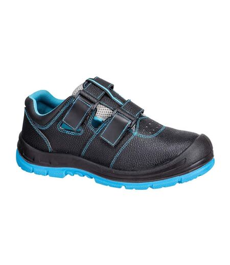 Unisex Adult S1p Sr Fo Safety Trainers Black Blue Portwest