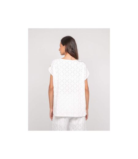 Top ajouré manches courtes FAVEUR - Dona X Lisa