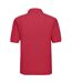Russell Mens Polycotton Pique Polo Shirt (Classic Red)