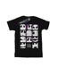 Disney Womens/Ladies Nightmare Before Christmas Many Faces Of Jack Squares Coton Boyfriend T-Shirt (Noir) - UTBI41526-1