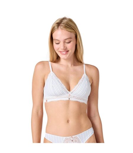 Soutien-gorge souple coques amovibles ivoire Guinguette