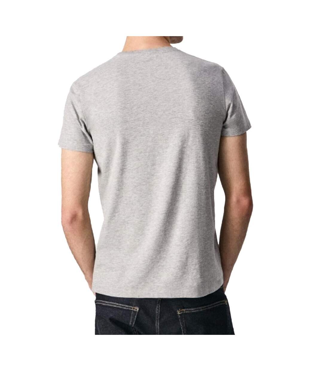 T-shirt Gris Homme Pepe Jeans Original Stretch N - L-2