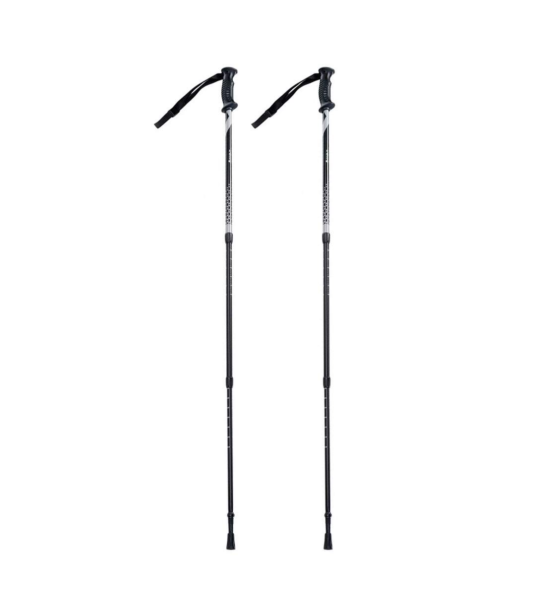 Bâtons De Randonnée Lapland Adulte 65 Cm-135 Cm Noir Mat Gris Hi-Tec-3