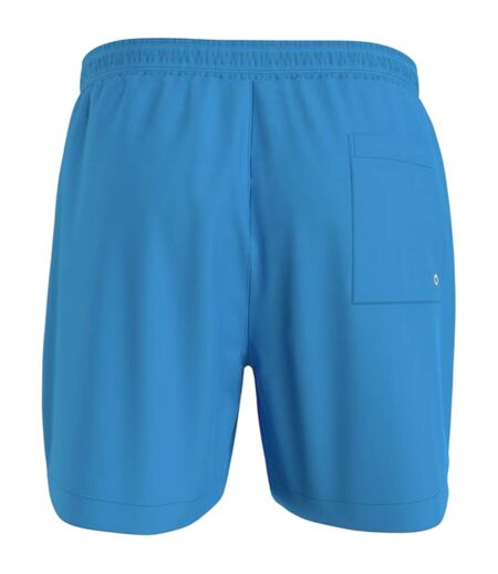 Short De Bain Motif/style Logo Homme Bleu Calvin Klein