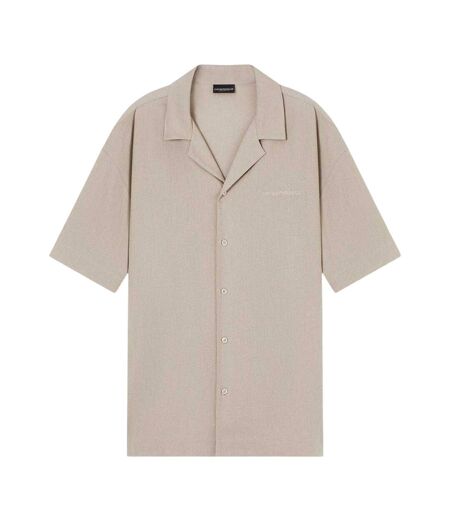 Chemise Plage Homme Taupe Emporio Armani EA7