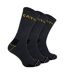 Mens 3 Pack Real Work Socks with Cushioned Heel & Toe-1