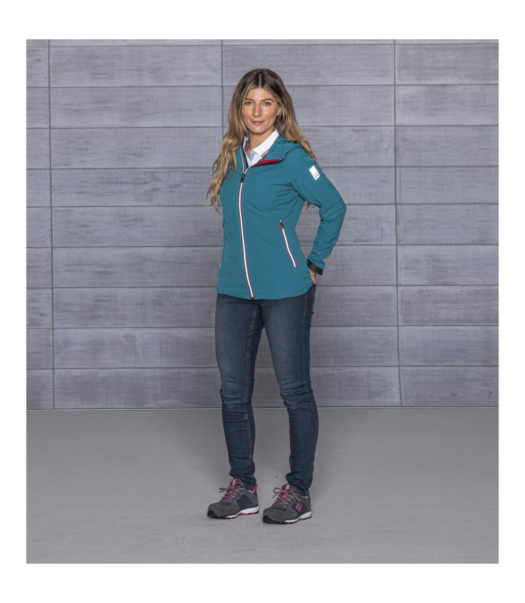 Softshell Stretch Evolution femme Würth MODYF petrole-5