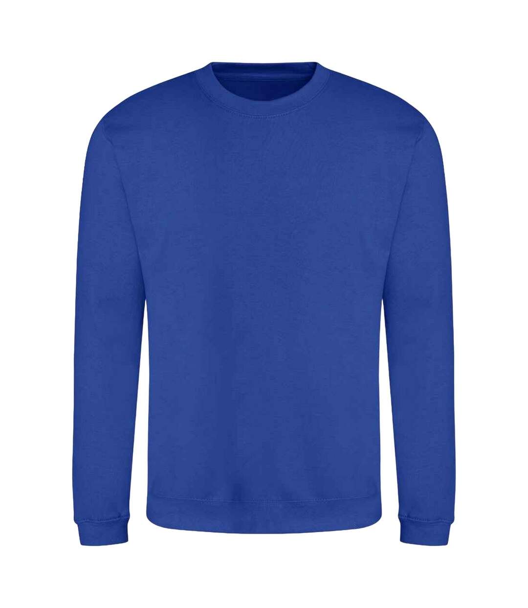 Sweatshirt unisexe bleu roi vif Awdis-1