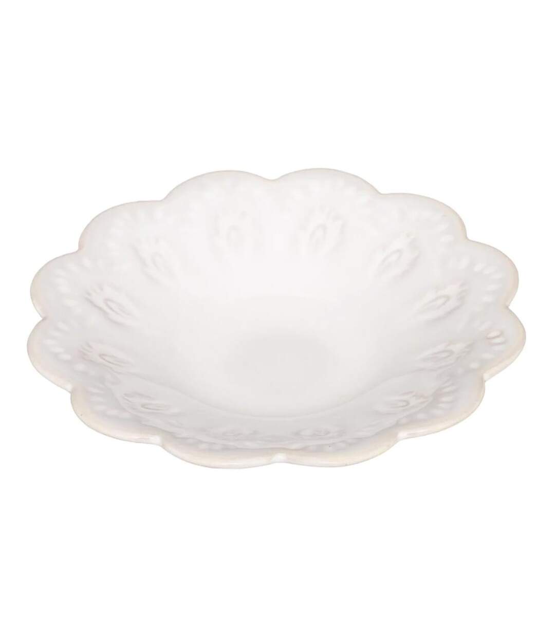 Lot de 2 Vide-Poches Design Carmen 15cm Blanc-2