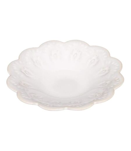 Lot de 2 Vide-Poches Design Carmen 15cm Blanc