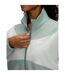 Womens/ladies Rival Colour Block Waterproof Jacket Green Under Armour-3