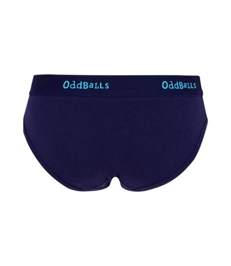 Pack of 3  Womens/ladies briefs  midnight/black OddBalls