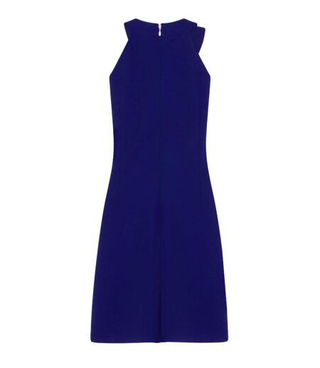 Paper Dolls Womens/Ladies Kempsey Frill Front Shift Dress (Cobalt Blue) - UTLZ196