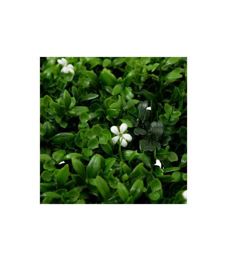 Carré Végétal Artificiel Classique Izy 50cm Vert
