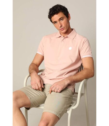 Polo DEAN manches courtes pour homme en piqué de coton DEAN