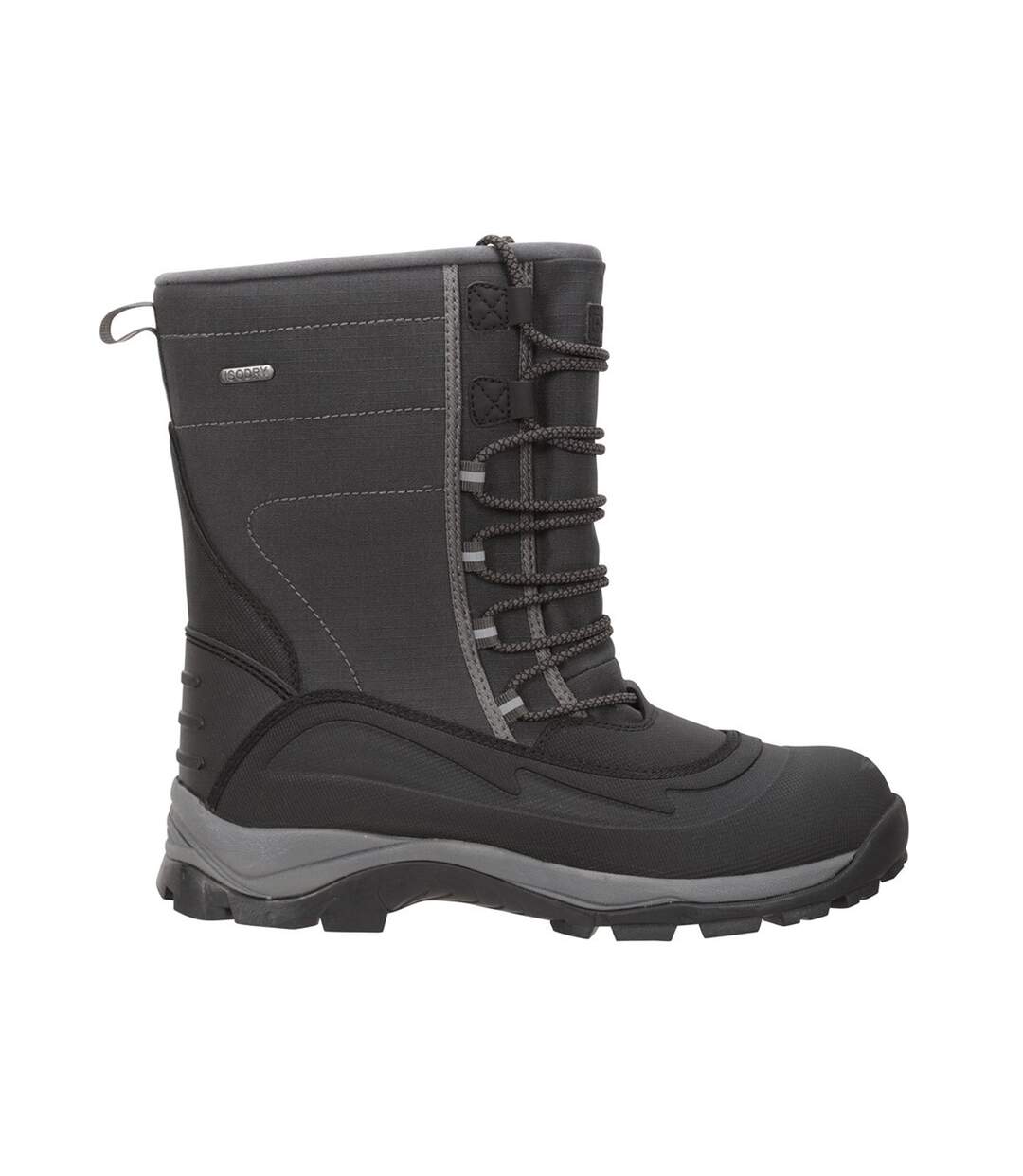 Mens park snow boots charcoal Mountain Warehouse