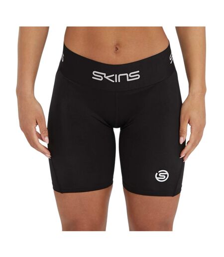 Womens/ladies Series-1 Compression Shorts Black Skins