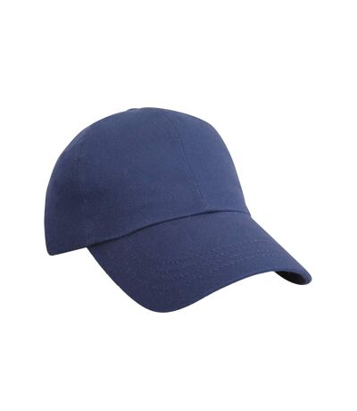 Pro style heavy cotton cap navy Result Headwear