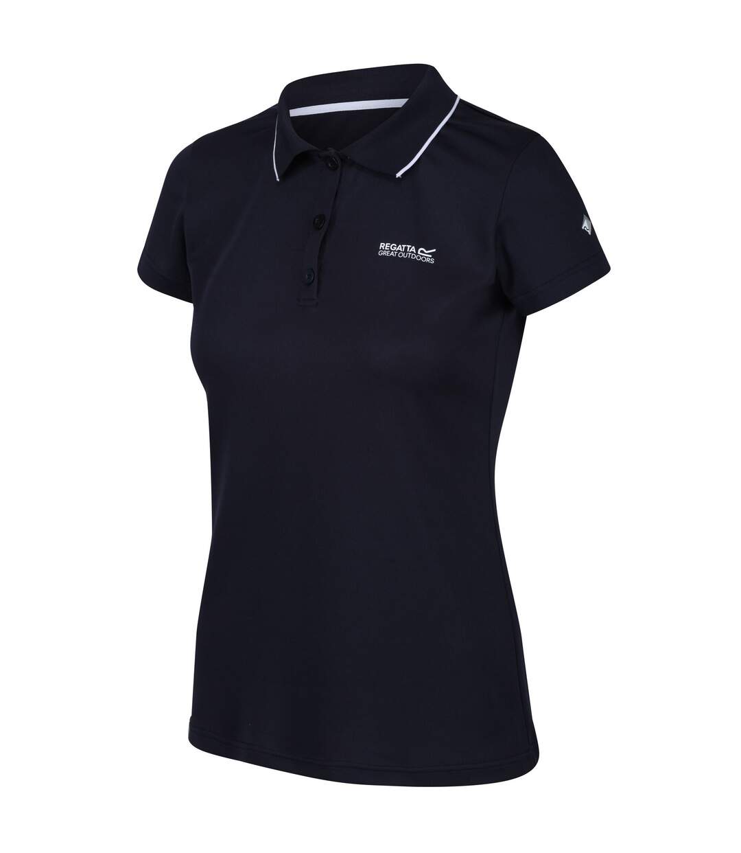 Polo Manches Courtes Maverick Femme Bleu Marine Regatta-4