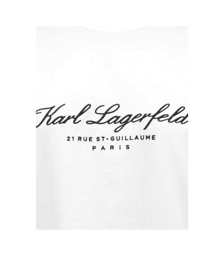 T-shirt Femme Blanc Karl Lagerfeld
