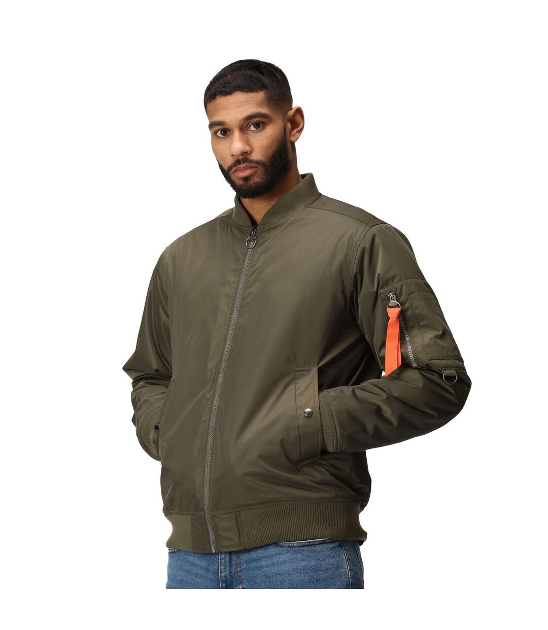 Veste Imperméable Homme Kaki Foncé Regatta Professional-4
