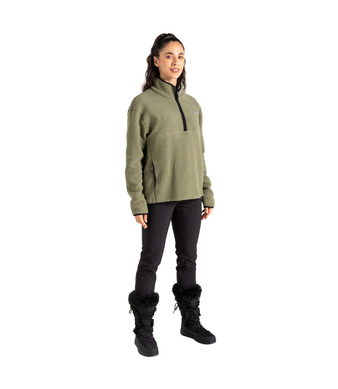 Womens/ladies glide out fleece olivine green Dare 2B-3