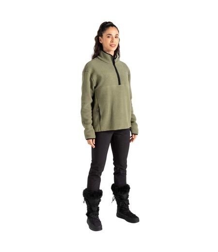 Womens/ladies glide out fleece olivine green Dare 2B