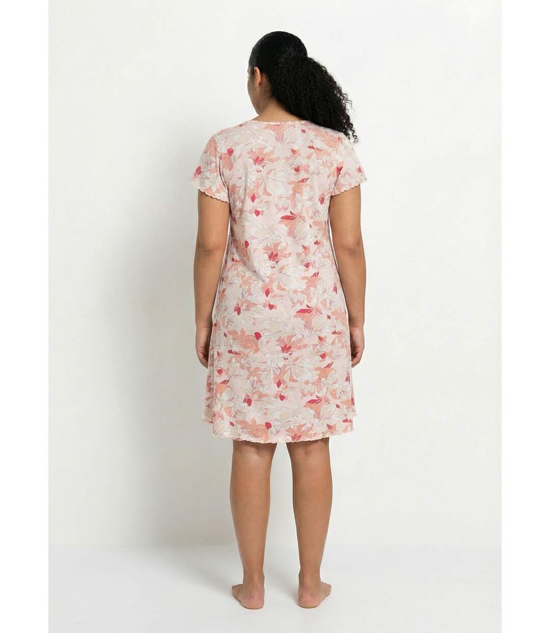 Chemise de nuit coton dentelle-2