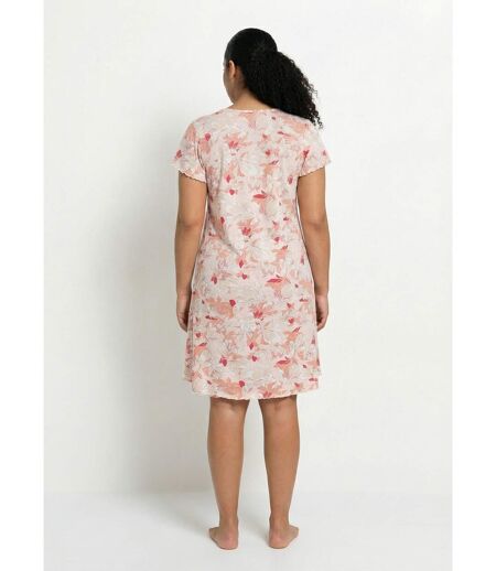 Chemise de nuit coton dentelle
